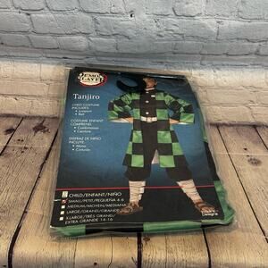Demon Slayer Tanjiro Adult Child Halloween Costume